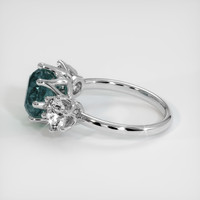 3.43 Ct. Sapphire Ring, Platinum 950 4