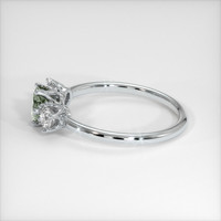0.71 Ct. Sapphire Ring, Platinum 950 4