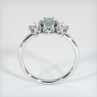 0.67 Ct. Sapphire Ring, Platinum 950 3