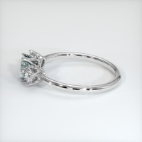 0.67 Ct. Sapphire Ring, Platinum 950 4