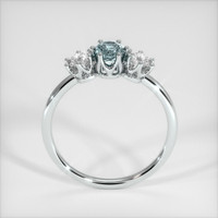 0.72 Ct. Sapphire Ring, Platinum 950 3