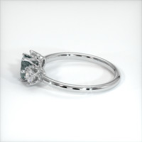 0.69 Ct. Sapphire Ring, Platinum 950 4