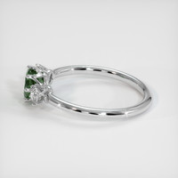 0.66 Ct. Sapphire Ring, Platinum 950 4