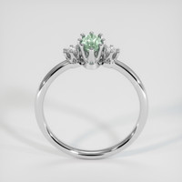 0.50 Ct. Gemstone Ring, 14K White Gold 3