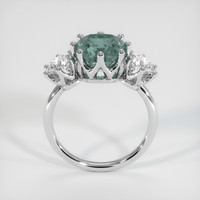 3.29 Ct. Sapphire Ring, 14K White Gold 3
