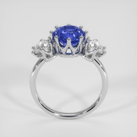 2.35 Ct. Blue Sapphire Ring, 18K White Gold 3