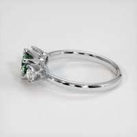 1.07 Ct. Sapphire Ring, 18K White Gold 4