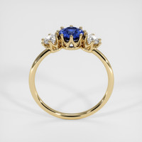 1.56 Ct. Blue Sapphire Ring, 14K Yellow Gold 3