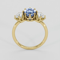 1.97 Ct. Bi Color / Parti Sapphire Ring, 14K Yellow Gold 3