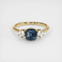 2.04 Ct. Sapphire Ring, 14K Yellow Gold 1