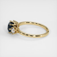 2.04 Ct. Sapphire Ring, 14K Yellow Gold 4