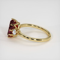 1.34 Ct. Gemstone Ring, 18K Yellow Gold 4