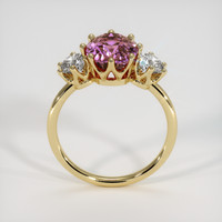 3.17 Ct. Sapphire Ring, 18K Yellow Gold 3