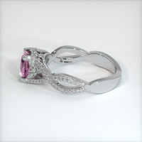 1.73 Ct. Pink Sapphire Ring, Platinum 950 4
