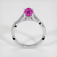 2.02 Ct. Pink Sapphire Ring, Platinum 950 3