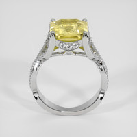 4.66 Ct. Yellow Sapphire Ring, Platinum 950 3