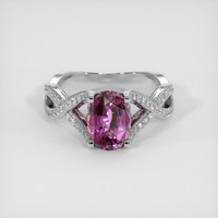 1.78 Ct. Sapphire Ring, Platinum 950 1