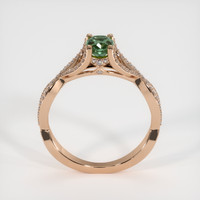 0.68 Ct. Sapphire Ring, 14K Rose Gold 3