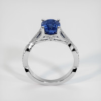 3.13 Ct. Sapphire Ring, 14K White Gold 3