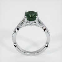 3.19 Ct. Sapphire Ring, 14K White Gold 3