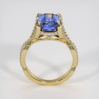 4.02 Ct. Bi Color Sapphire Ring, 14K Yellow Gold 3