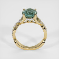 4.25 Ct. Sapphire Ring, 18K Yellow Gold 3
