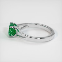 1.23 Ct. Emerald Ring, Platinum 950 4