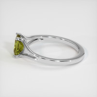 0.88 Ct. Gemstone Ring, Platinum 950 4