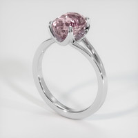 2.52 Ct. Gemstone Ring, Platinum 950 2