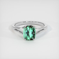 1.58 Ct. Gemstone Ring, Platinum 950 1