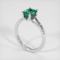 1.58 Ct. Gemstone Ring, Platinum 950 2