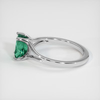 1.58 Ct. Gemstone Ring, Platinum 950 4