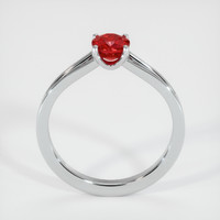 0.73 Ct. Ruby Ring, Platinum 950 3