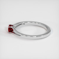 0.44 Ct. Ruby Ring, Platinum 950 4