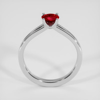 0.53 Ct. Ruby Ring, Platinum 950 3
