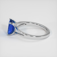 2.85 Ct. Blue Sapphire Ring, Platinum 950 4
