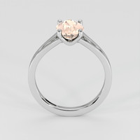 1.84 Ct. Peach Sapphire Ring, Platinum 950 3
