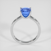 3.03 Ct. Blue Sapphire Ring, Platinum 950 3