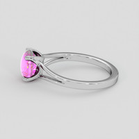 2.25 Ct. Pink Sapphire Ring, Platinum 950 4