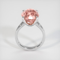 12.01 Ct. Padparadscha Sapphire Ring, Platinum 950 3