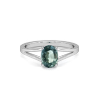 1.65 Ct. Sapphire Ring, Platinum 950 1