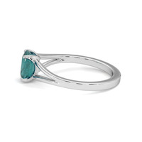 1.65 Ct. Sapphire Ring, Platinum 950 4