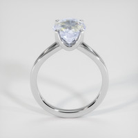 3.67 Ct. Bi Color Sapphire Ring, Platinum 950 3