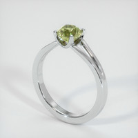 1.34 Ct. Sapphire Ring, Platinum 950 2