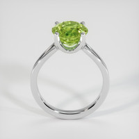 2.94 Ct. Green Sapphire Ring, Platinum 950 3
