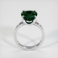 5.35 Ct. Green Sapphire Ring, Platinum 950 3