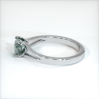 0.75 Ct. Sapphire Ring, Platinum 950 4