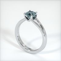 0.62 Ct. Sapphire Ring, Platinum 950 2