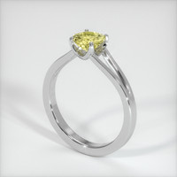 1.23 Ct. Yellow Sapphire Ring, Platinum 950 2