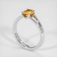 0.97 Ct. Sapphire Ring, Platinum 950 2